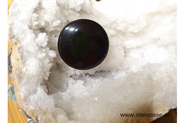 Obsidian Spiegel, Ø 5cm